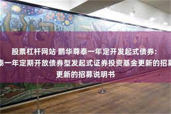 股票杠杆网站 鹏华尊泰一年定开发起式债券: 鹏华尊泰一年定期开放债券型发起式证券投资基金更新的招募说明书